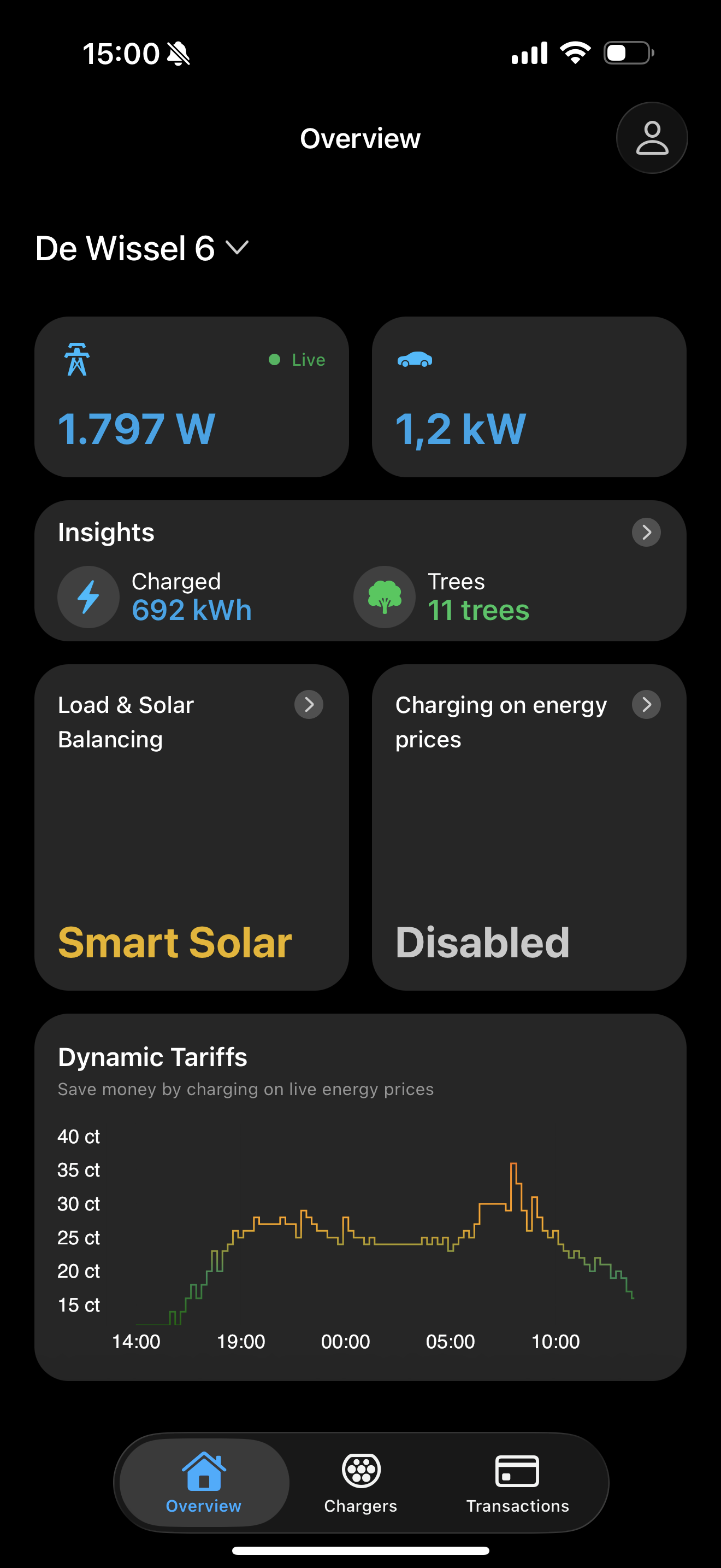 Plugchoice app locations overview