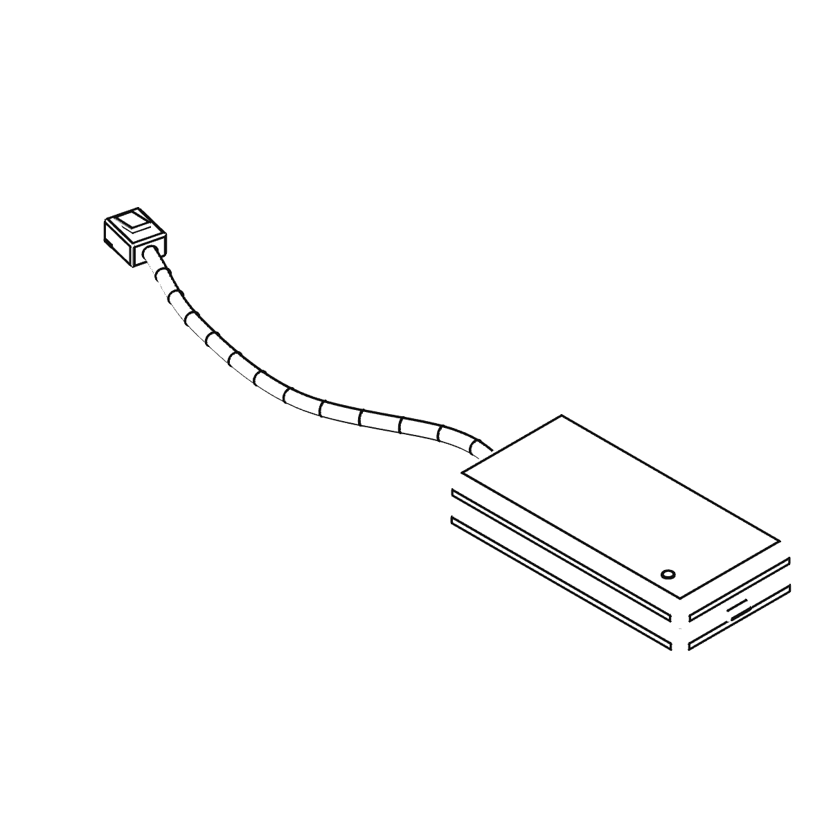Dongle P1, dibujo de líneas